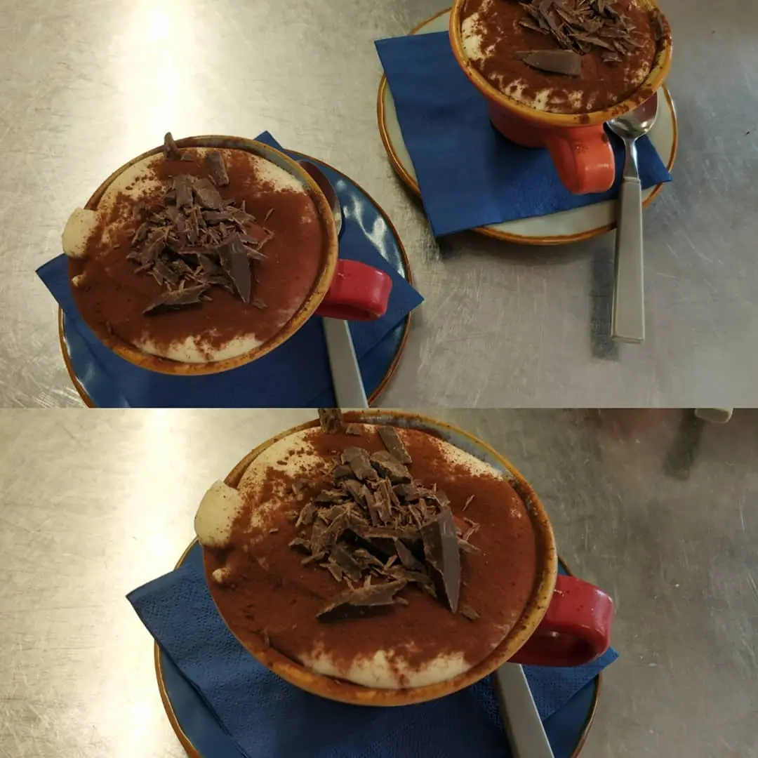 Tiramisù casalingo della locanda
